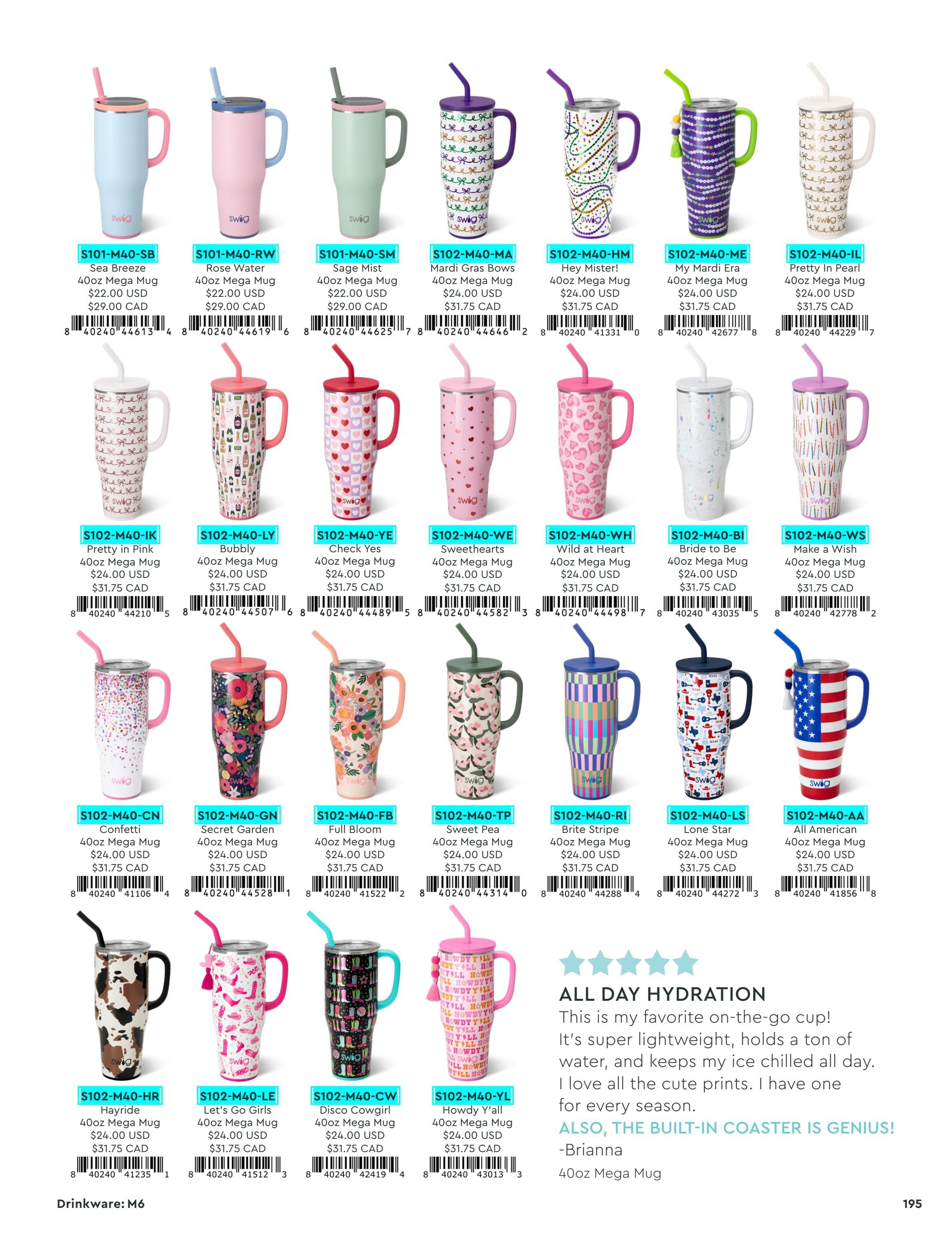 Swig Life Summer Drinkware Catalog Weekly Ad January 1 - December 31, 2026
