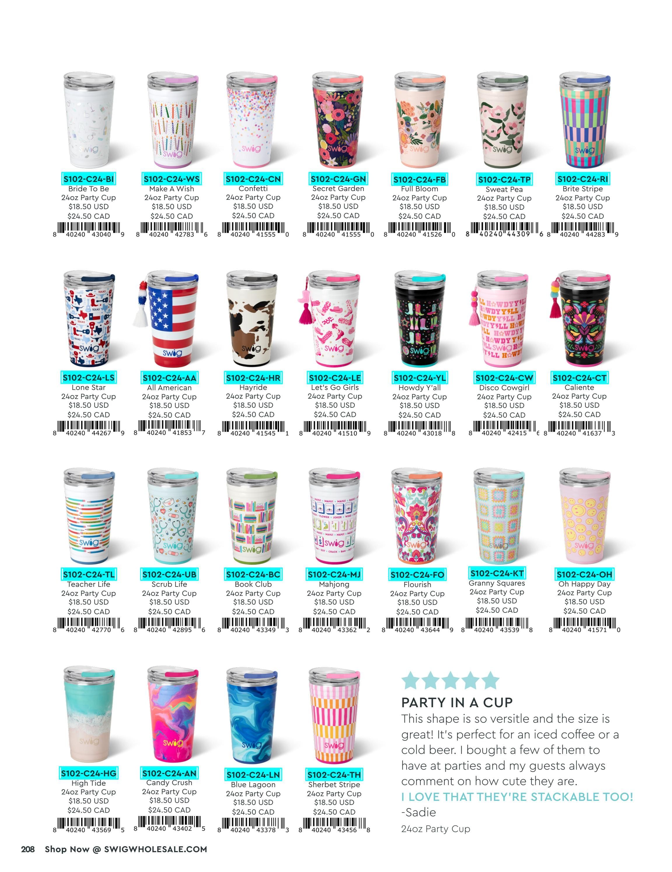 Swig Life Summer Drinkware Catalog Weekly Ad January 1 - December 31, 2026