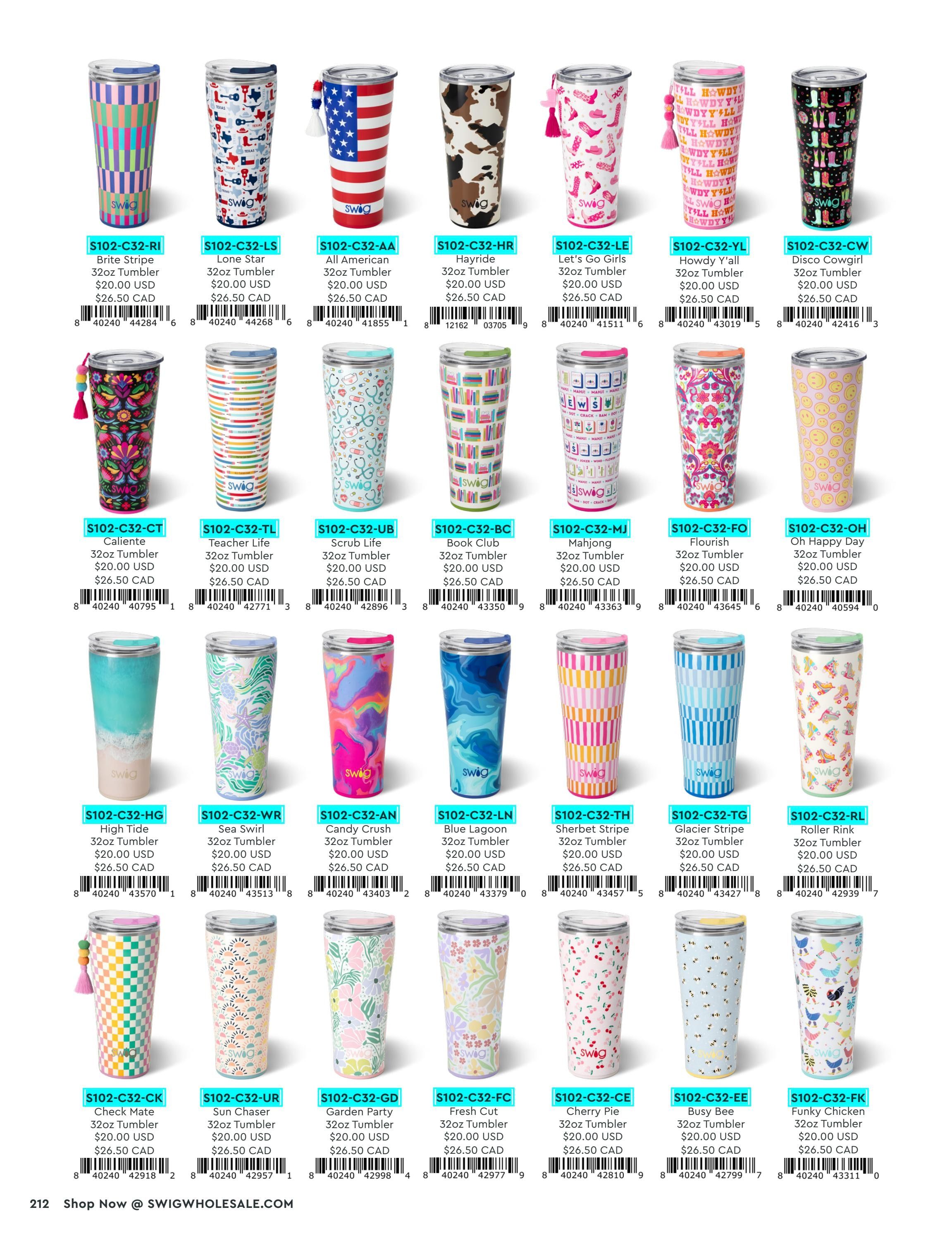 Swig Life Summer Drinkware Catalog Weekly Ad January 1 - December 31, 2026