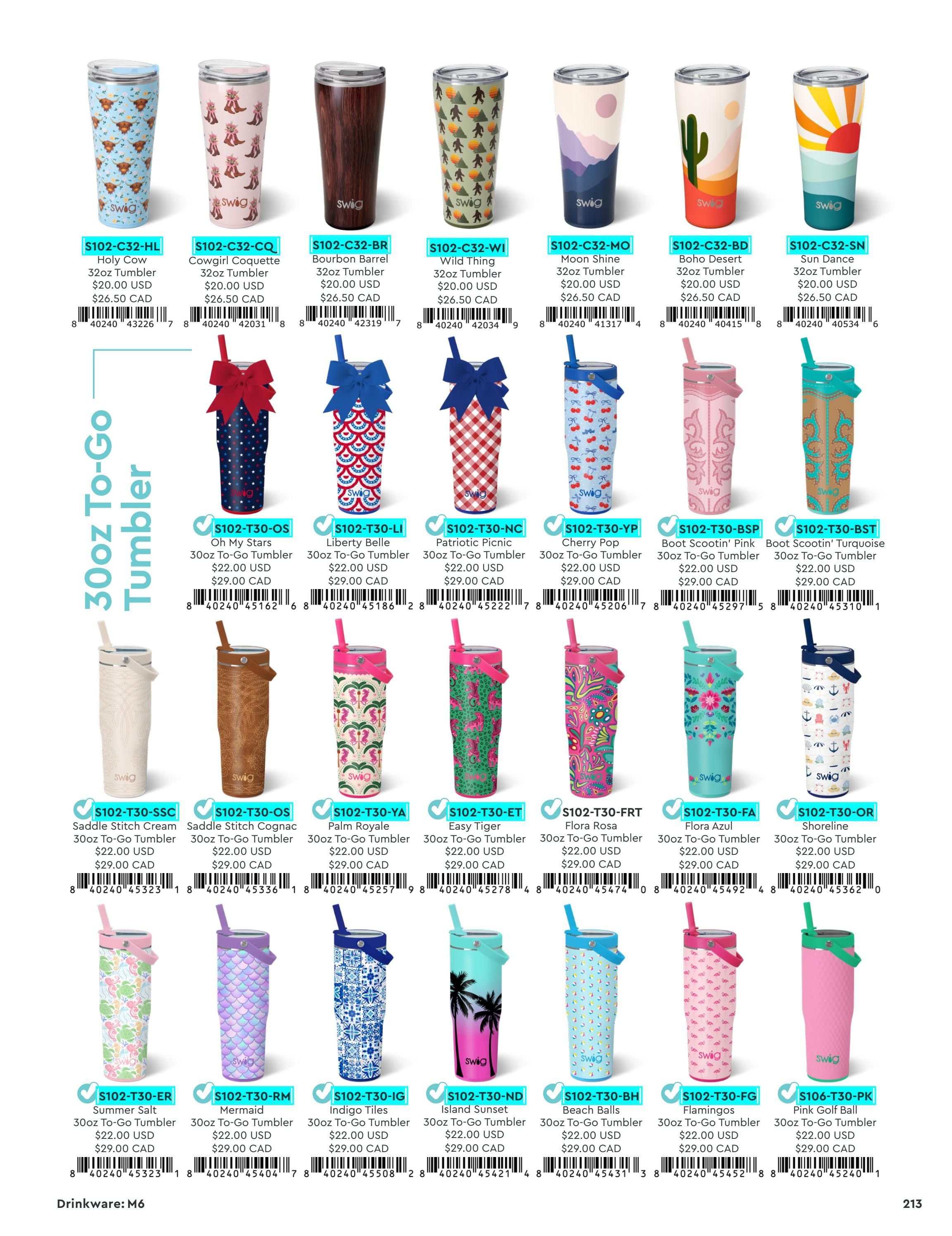 Swig Life Summer Drinkware Catalog Weekly Ad January 1 - December 31, 2026