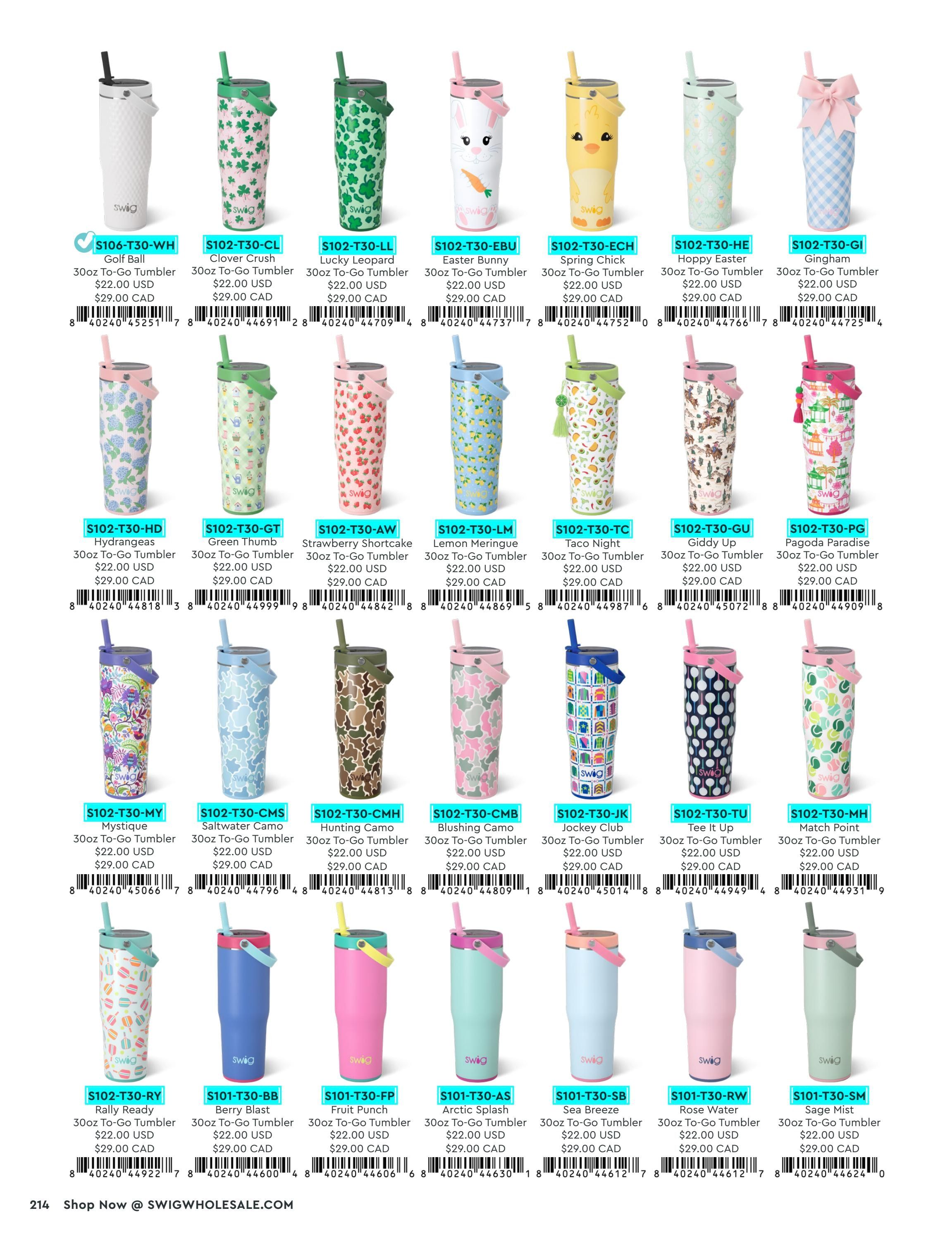 Swig Life Summer Drinkware Catalog Weekly Ad January 1 - December 31, 2026
