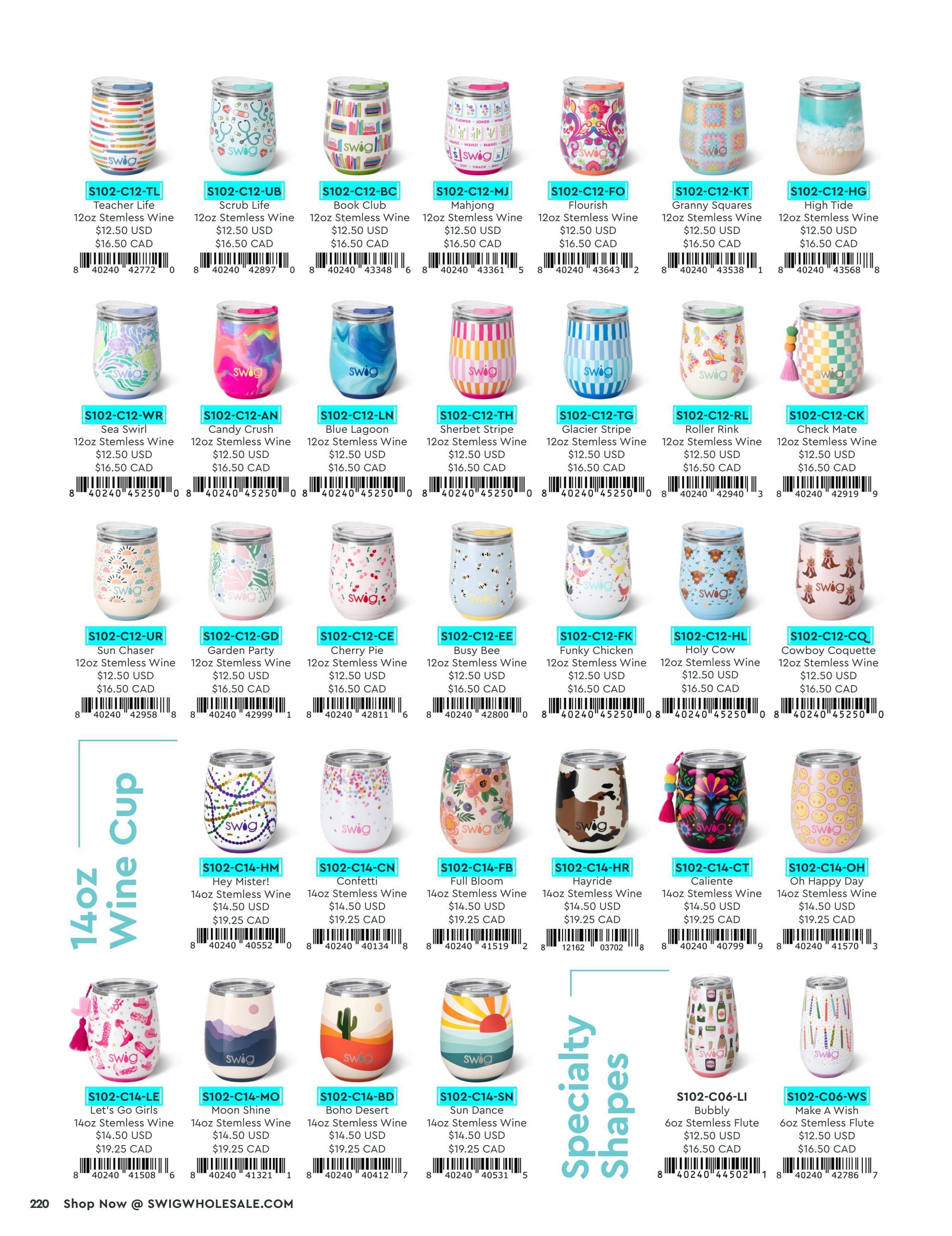 Swig Life Summer Drinkware Catalog Weekly Ad January 1 - December 31, 2026
