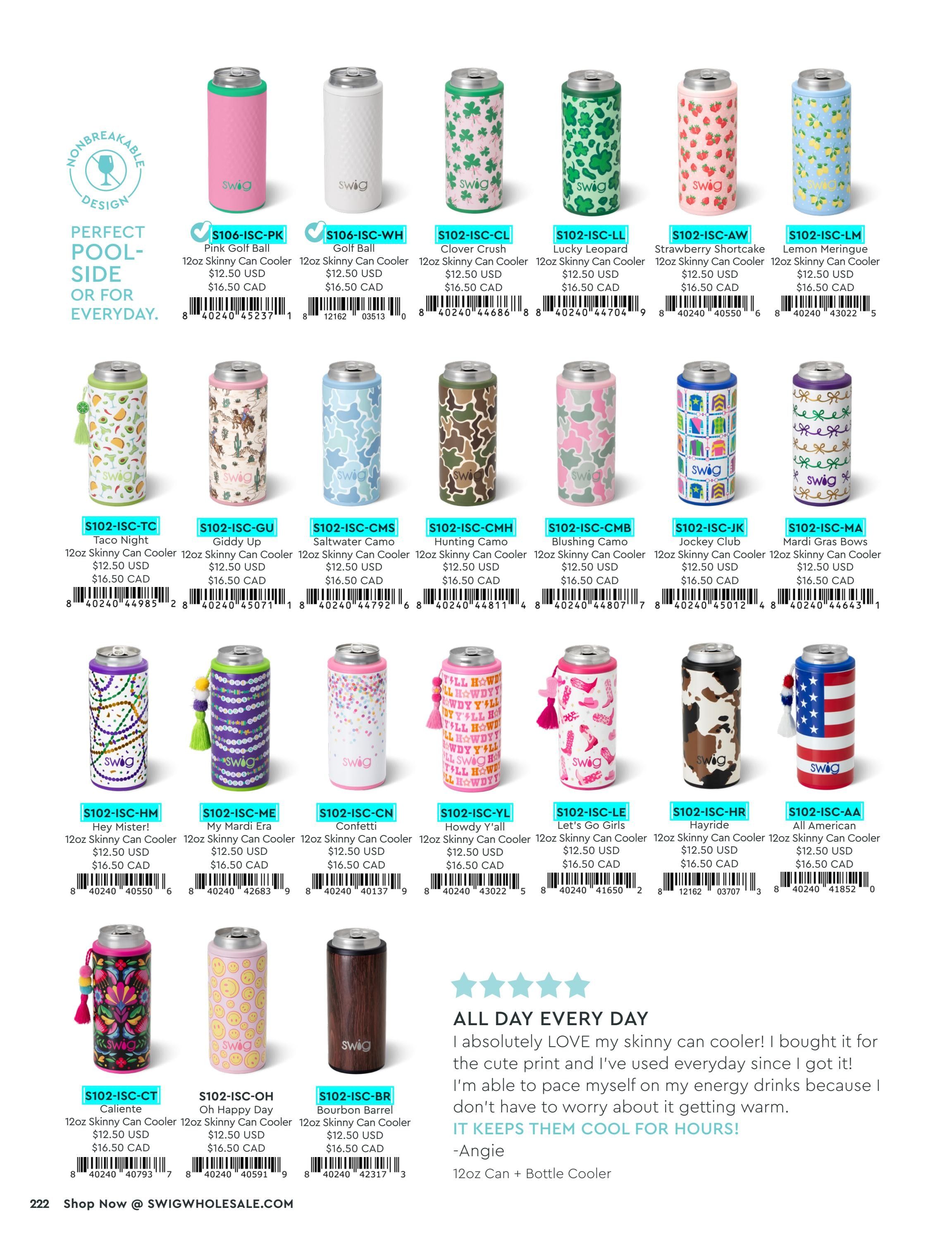 Swig Life Summer Drinkware Catalog Weekly Ad January 1 - December 31, 2026