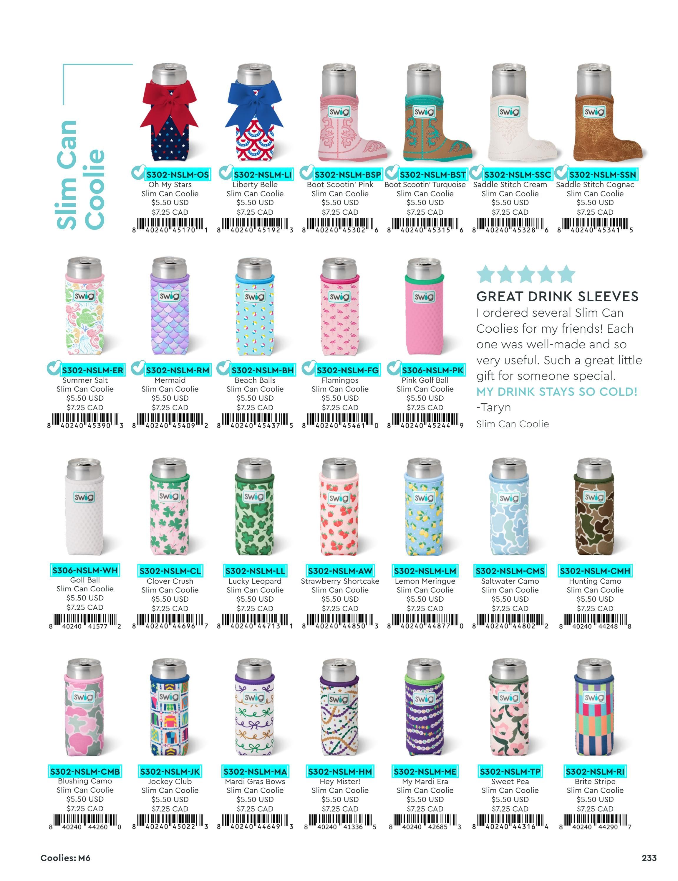 Swig Life Summer Drinkware Catalog Weekly Ad January 1 - December 31, 2026