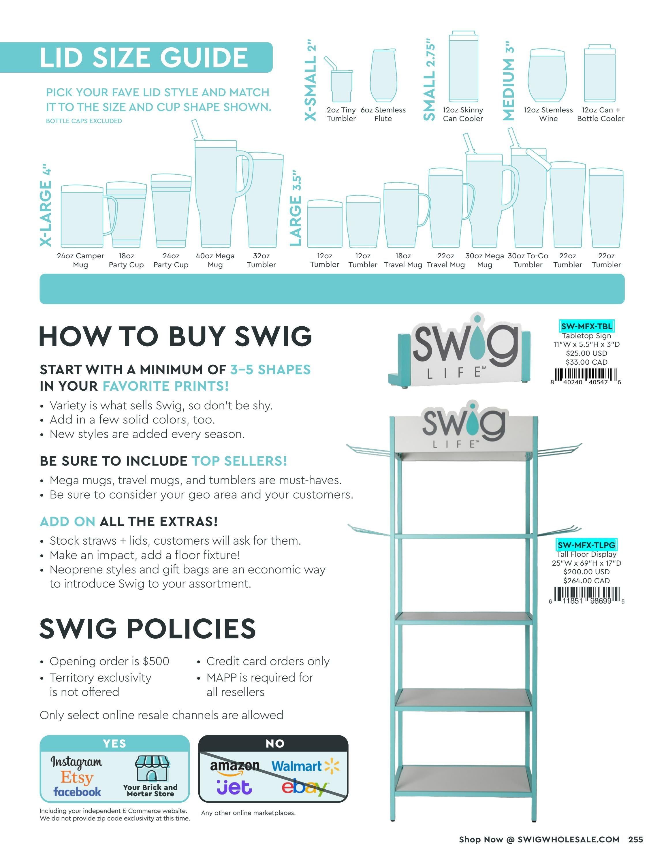 Swig Life Summer Drinkware Catalog Weekly Ad January 1 - December 31, 2026