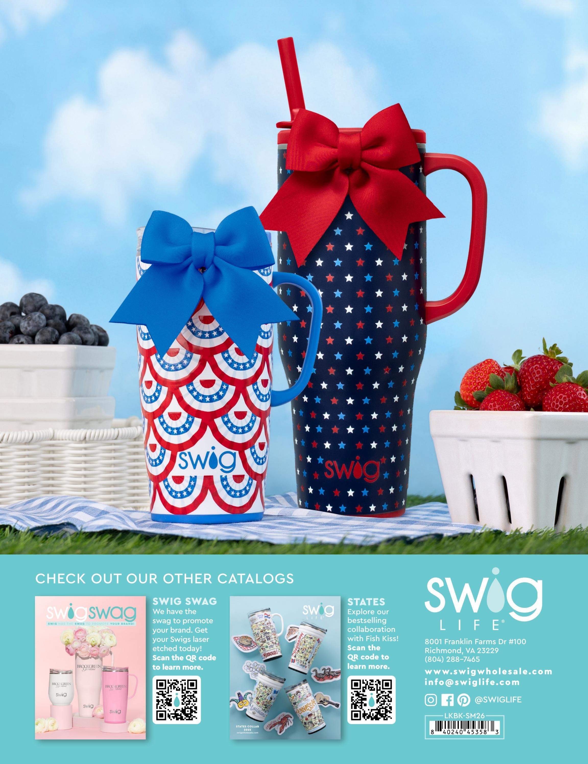 Swig Life Summer Drinkware Catalog Weekly Ad January 1 - December 31, 2026
