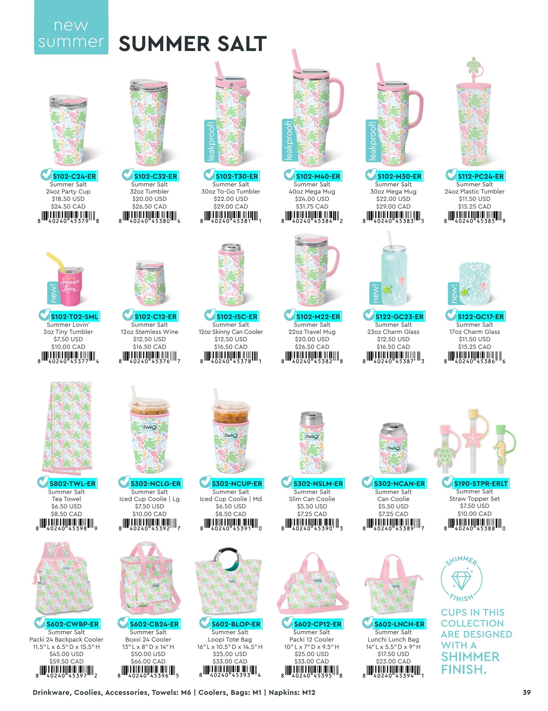 Swig Life Summer Drinkware Catalog Weekly Ad January 1 - December 31, 2026