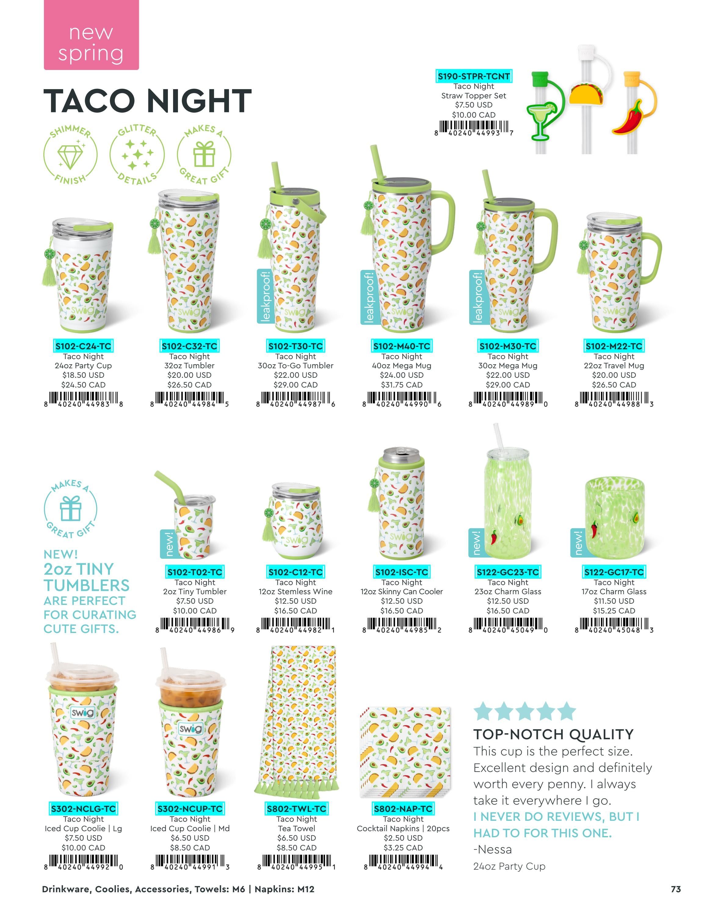 Swig Life Summer Drinkware Catalog Weekly Ad January 1 - December 31, 2026