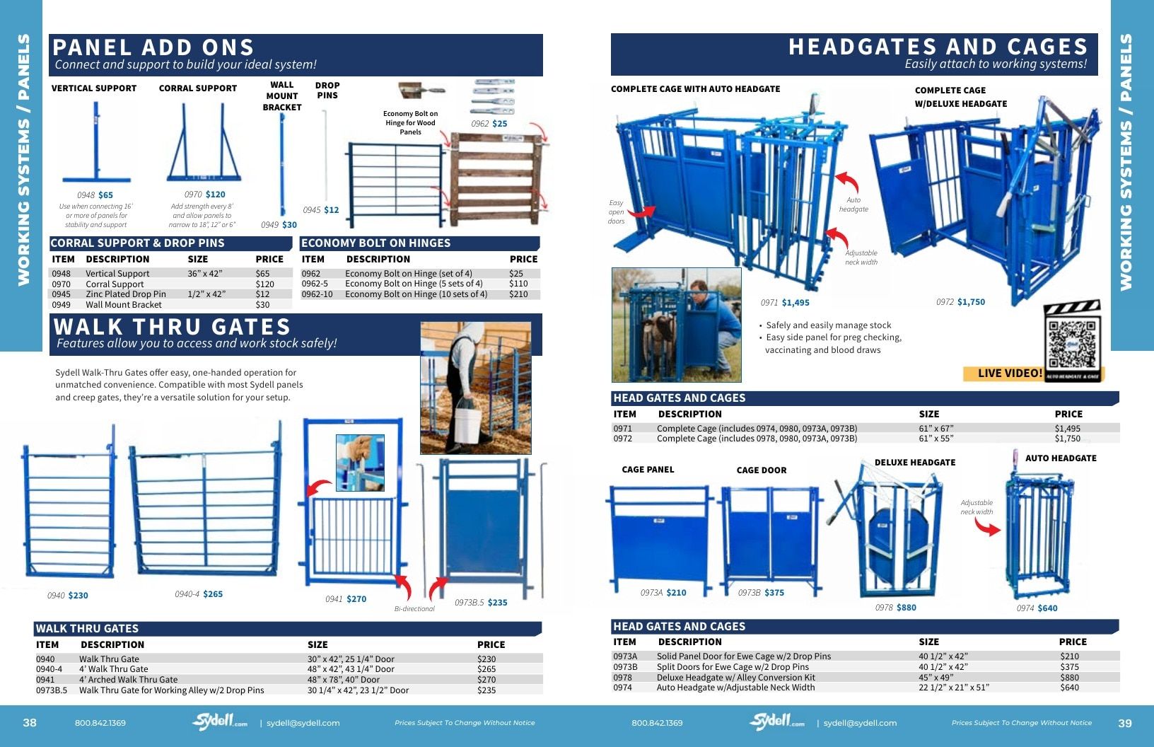 Sydell Livestock Equipment Catalog Weekly Ad January 1 - December 31, 2026