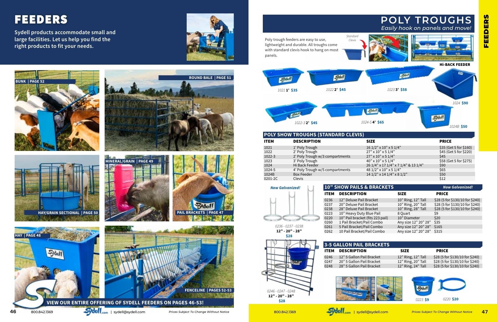 Sydell Livestock Equipment Catalog Weekly Ad January 1 - December 31, 2026
