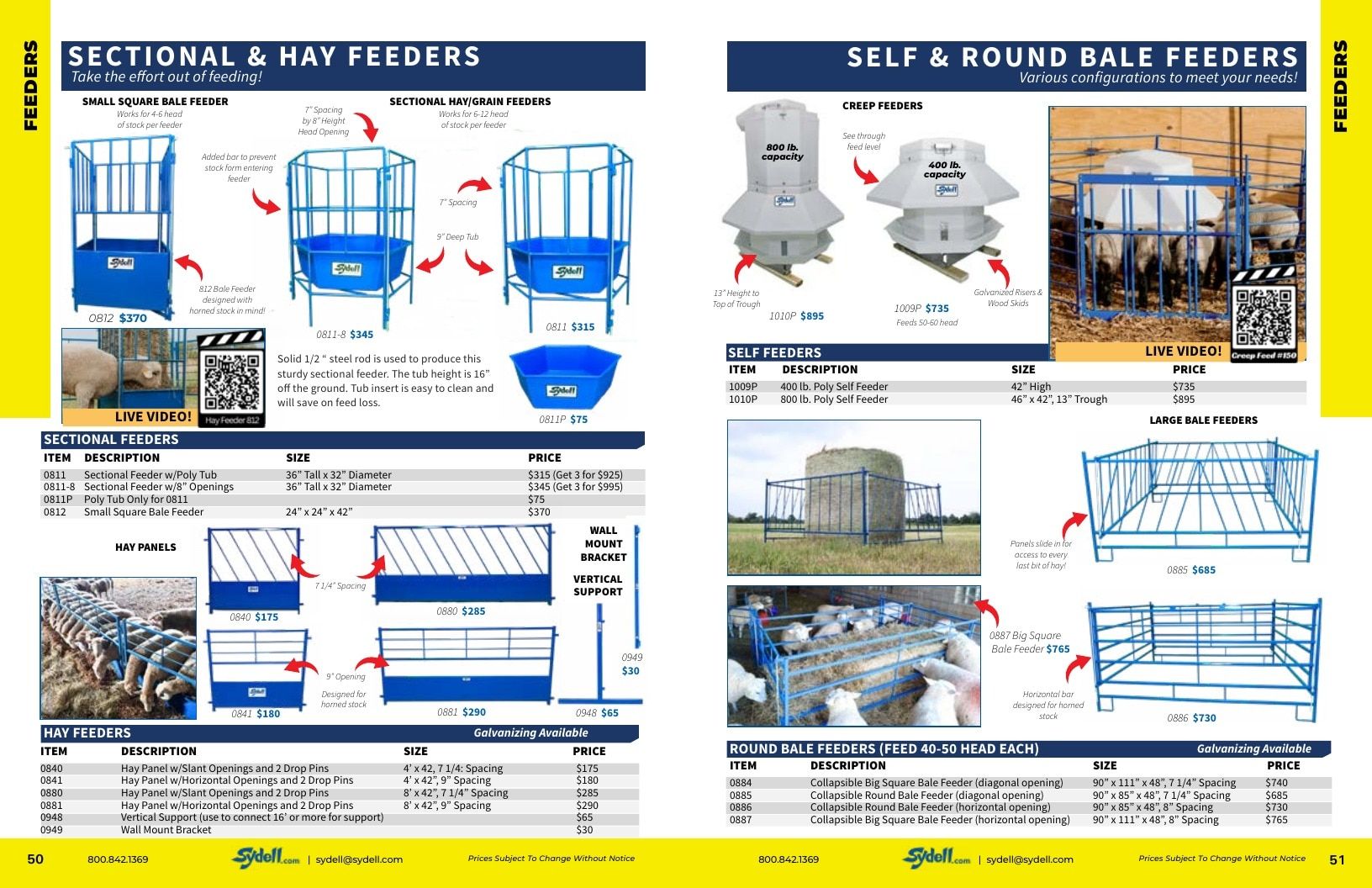 Sydell Livestock Equipment Catalog Weekly Ad January 1 - December 31, 2026