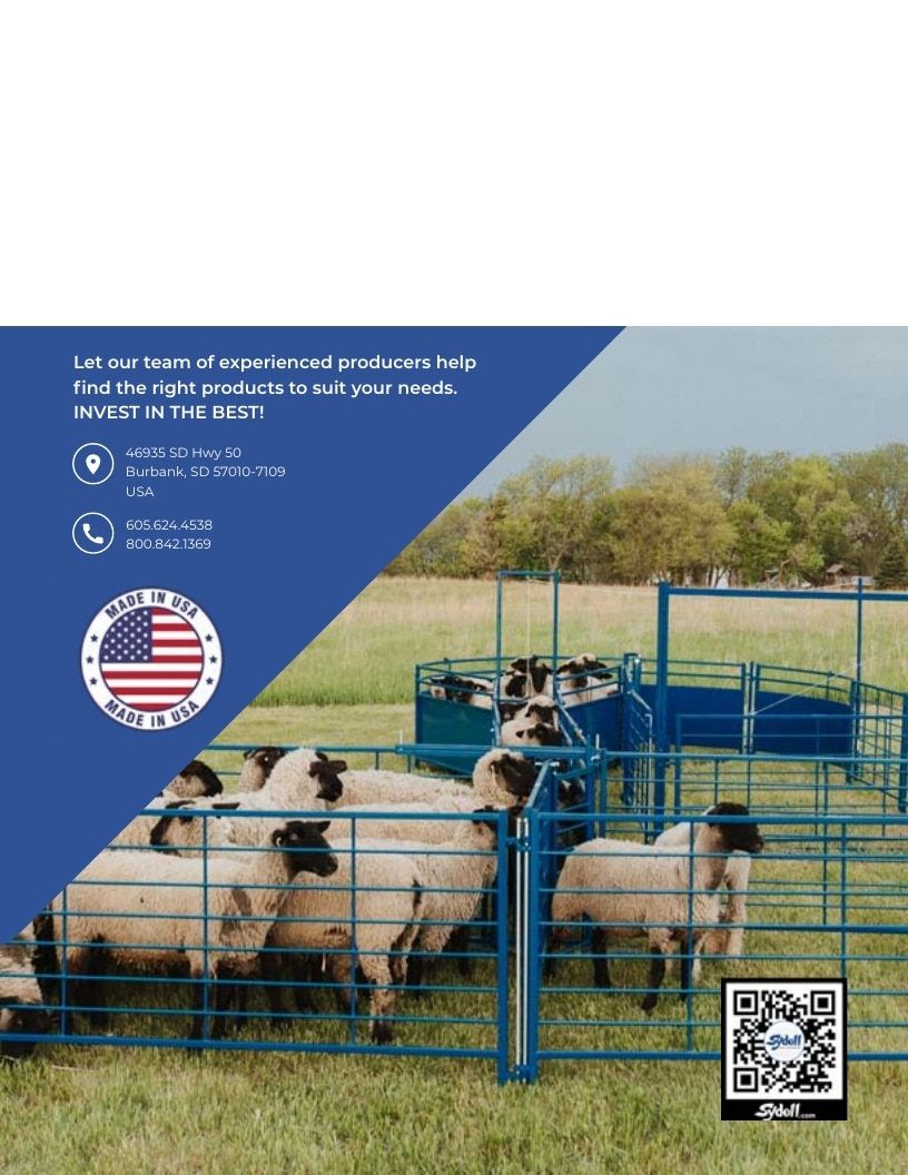 Sydell Livestock Equipment Catalog Weekly Ad January 1 - December 31, 2026