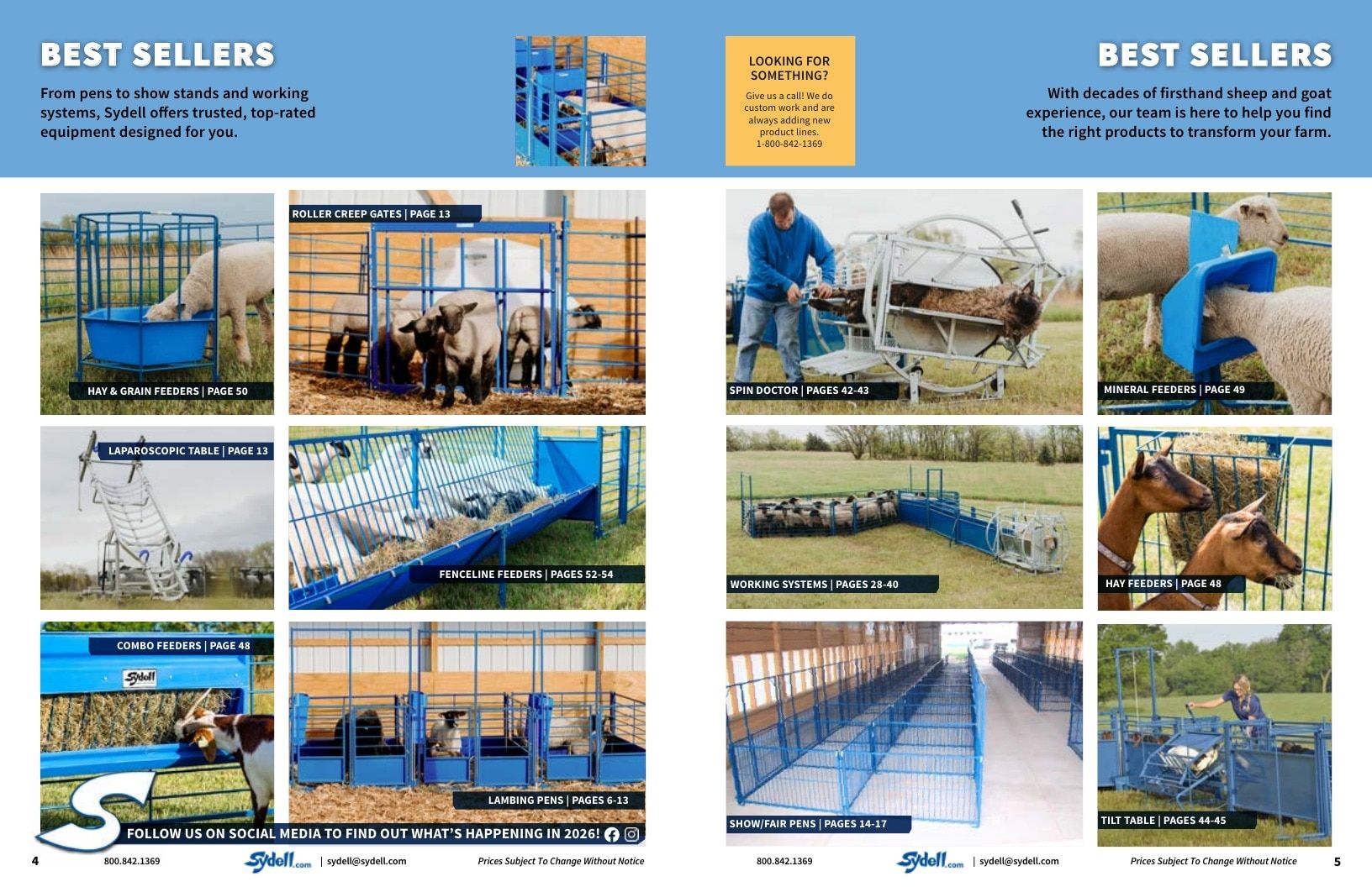 Sydell Livestock Equipment Catalog Weekly Ad January 1 - December 31, 2026