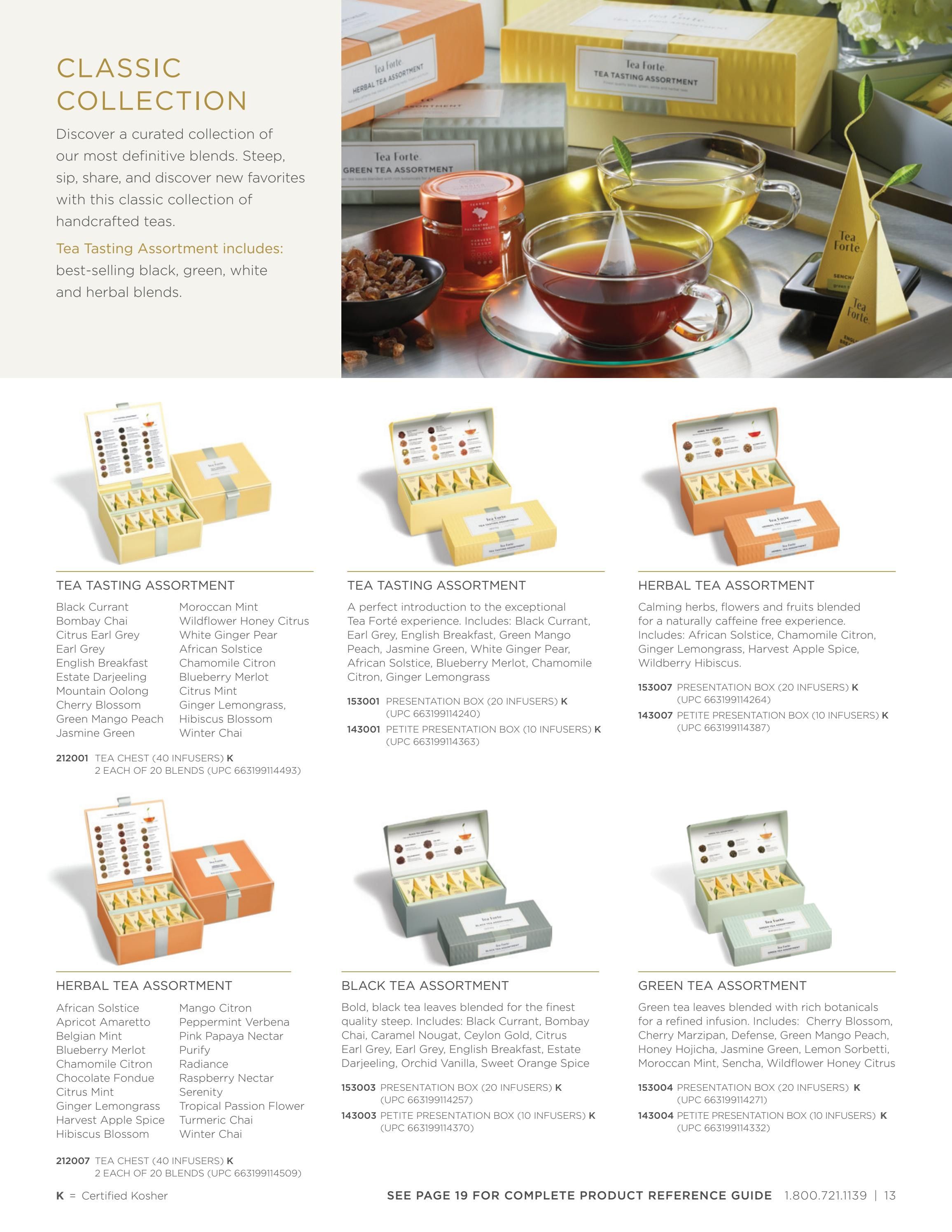 Tea Forté Tea Catalog Weekly Ad January 1 - December 31, 2026
