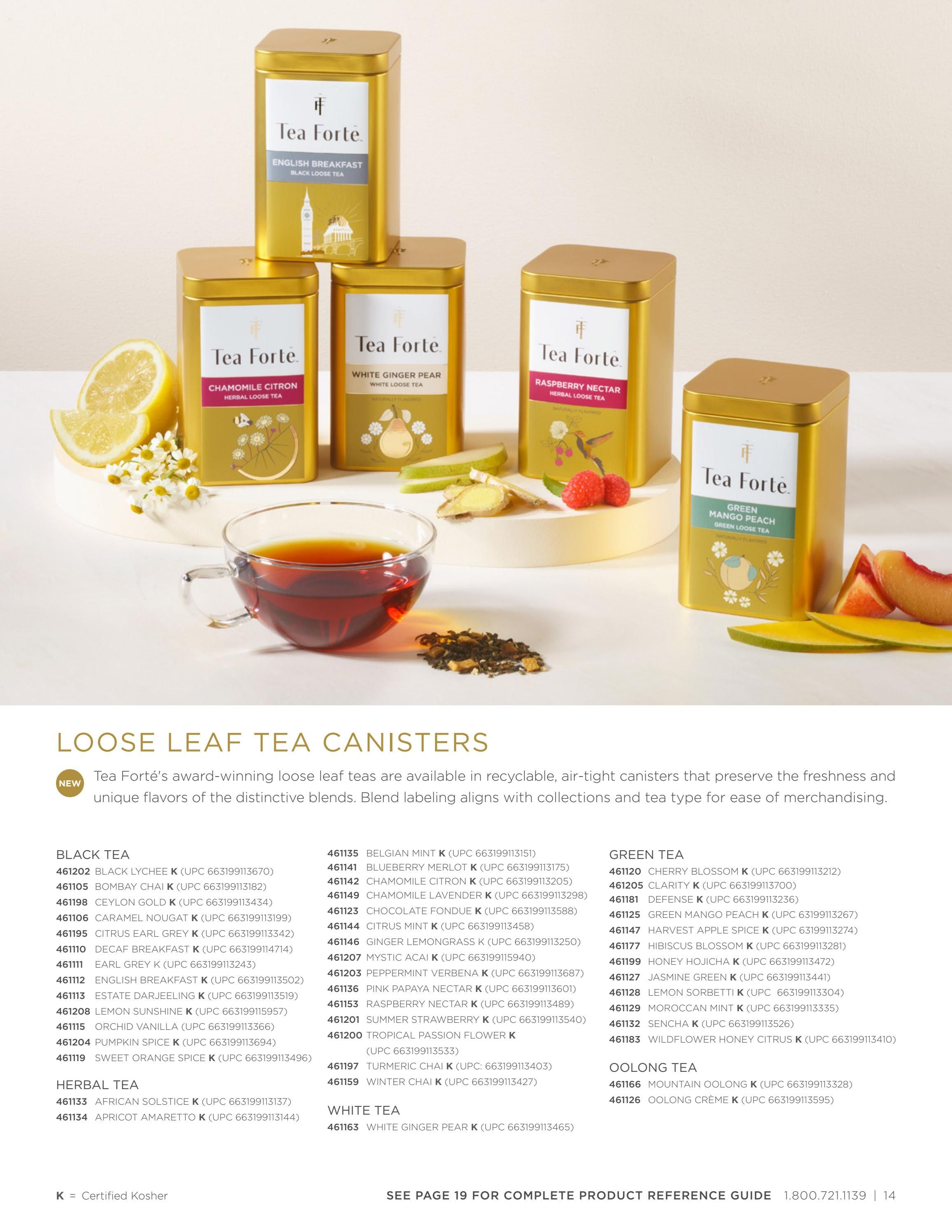 Tea Forté Tea Catalog Weekly Ad January 1 - December 31, 2026