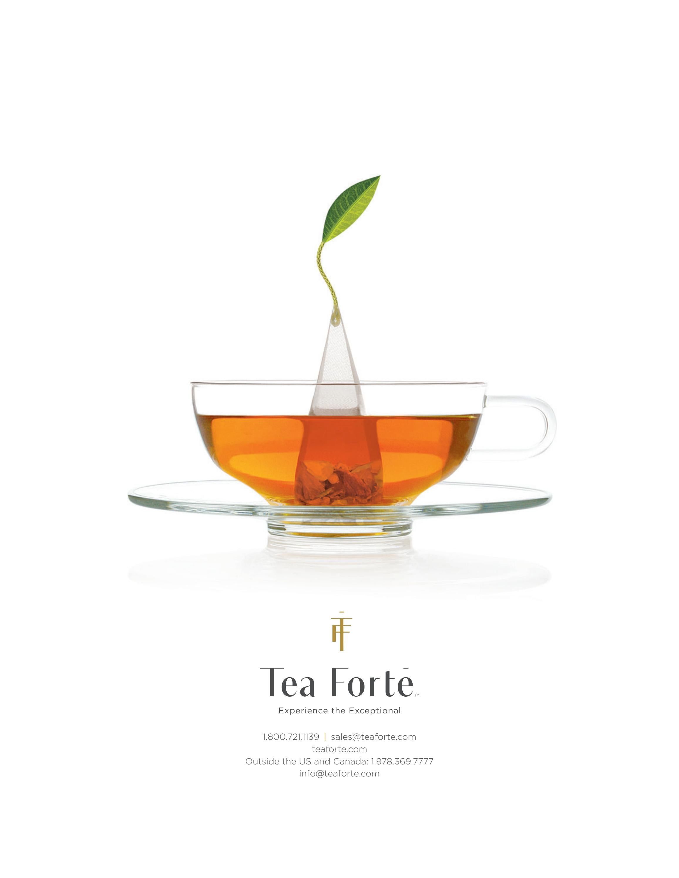 Tea Forté Tea Catalog Weekly Ad January 1 - December 31, 2026