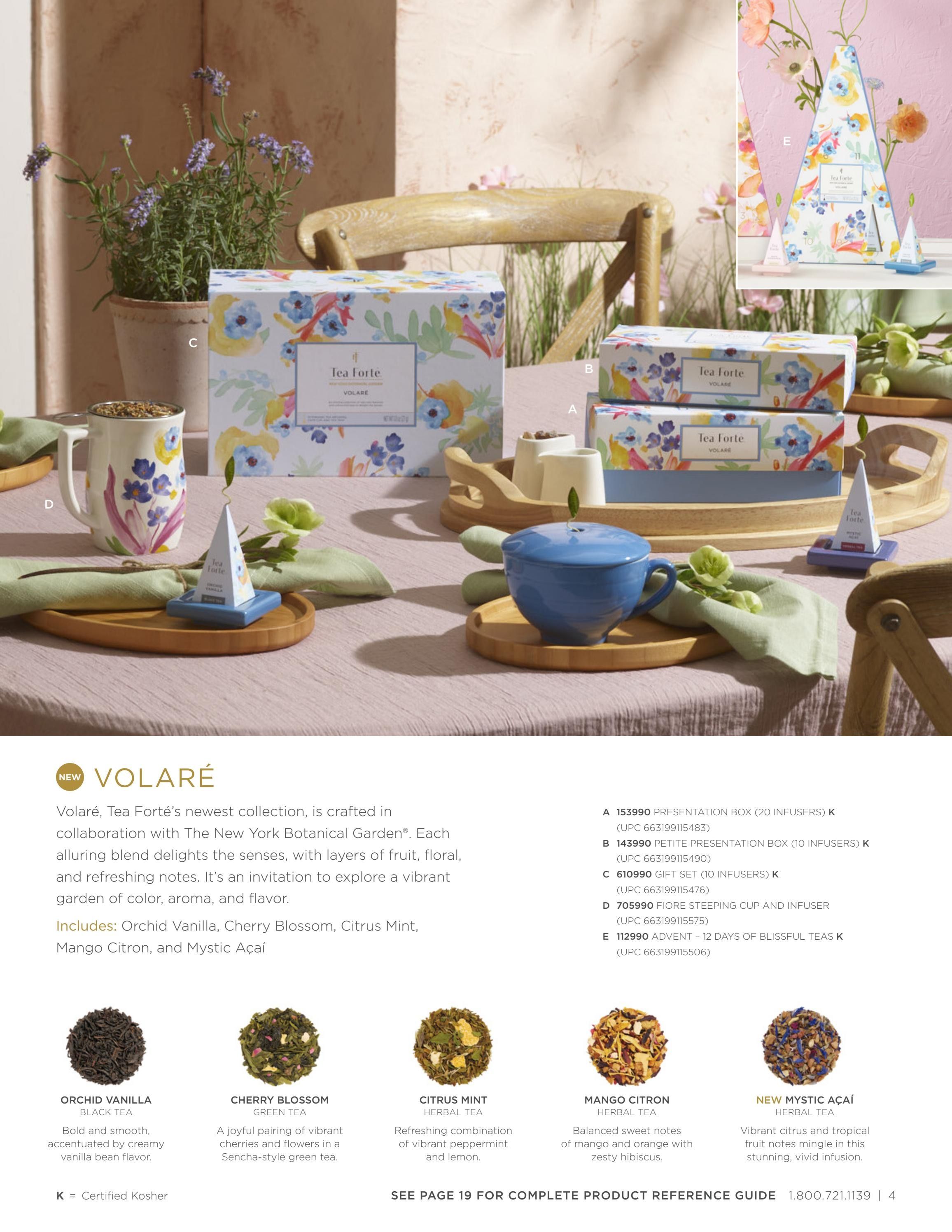Tea Forté Tea Catalog Weekly Ad January 1 - December 31, 2026
