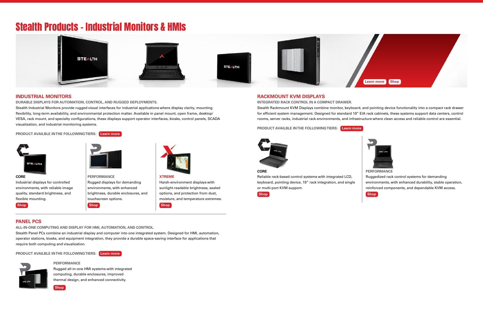 Stealth Industrial Computer Catalog Weekly Ad January 1 - December 31, 2026
