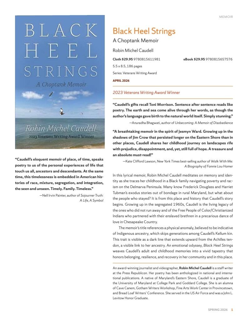 Syracuse University Press Spring Book Catalog Weekly Ad January 1 - December 31, 2026
