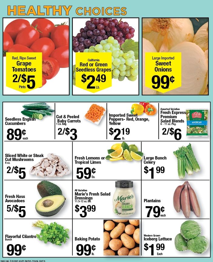 T-Burg Shur Save Weekly Ad August 30 - September 5, 2026