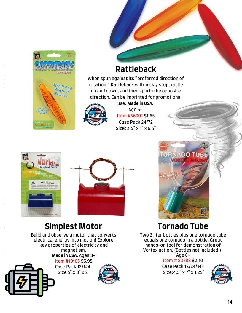 TEDCO Toys Annual Science Toys Catalog Weekly Ad January 1 - December 31, 2026
