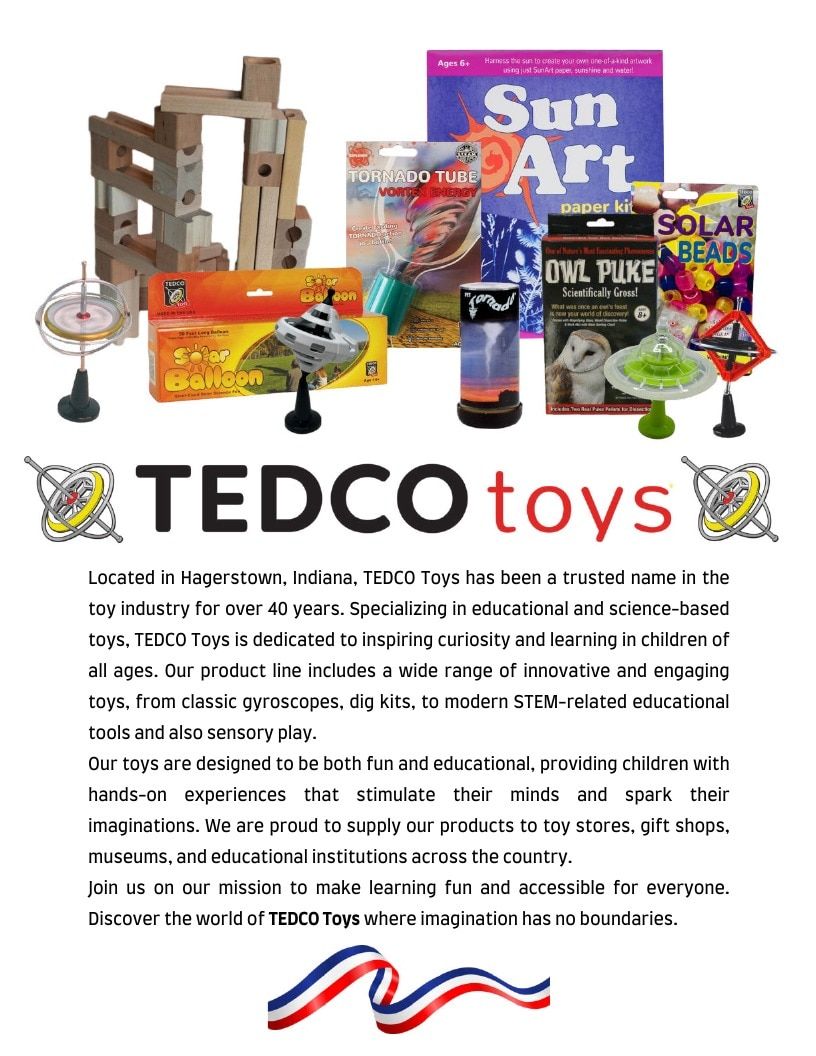 TEDCO Toys Annual Science Toys Catalog Weekly Ad January 1 - December 31, 2026