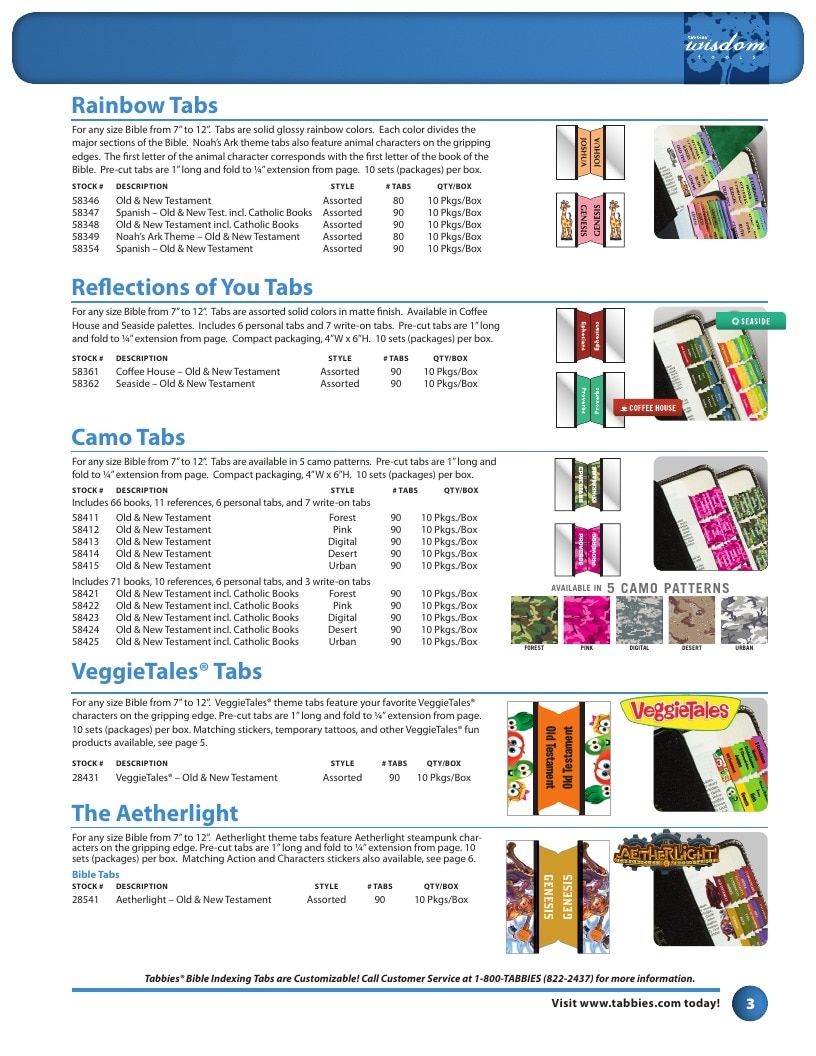 Tabbies Religious Products Catalog Weekly Ad January 1 - December 31, 2026