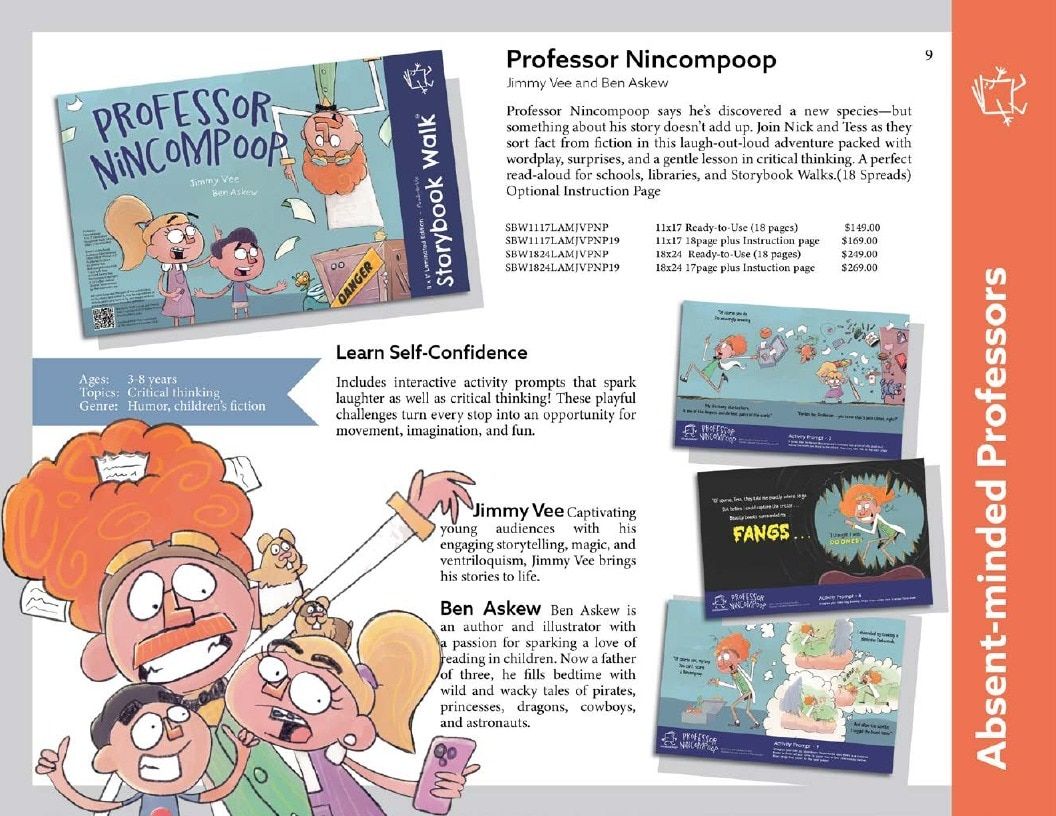 StorybookWalk Outdoor Literacy Catalog Weekly Ad January 1 - December 31, 2026