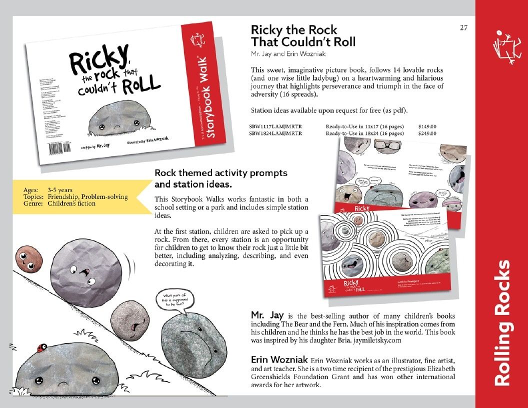 StorybookWalk Outdoor Literacy Catalog Weekly Ad January 1 - December 31, 2026