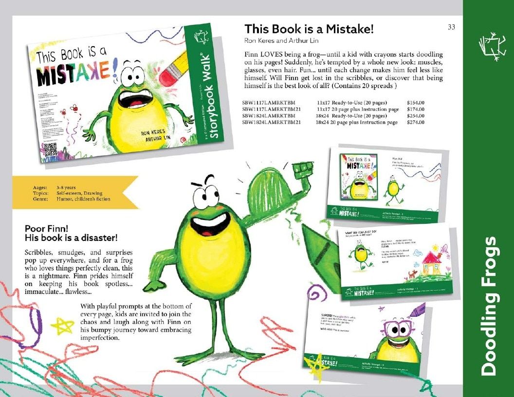 StorybookWalk Outdoor Literacy Catalog Weekly Ad January 1 - December 31, 2026