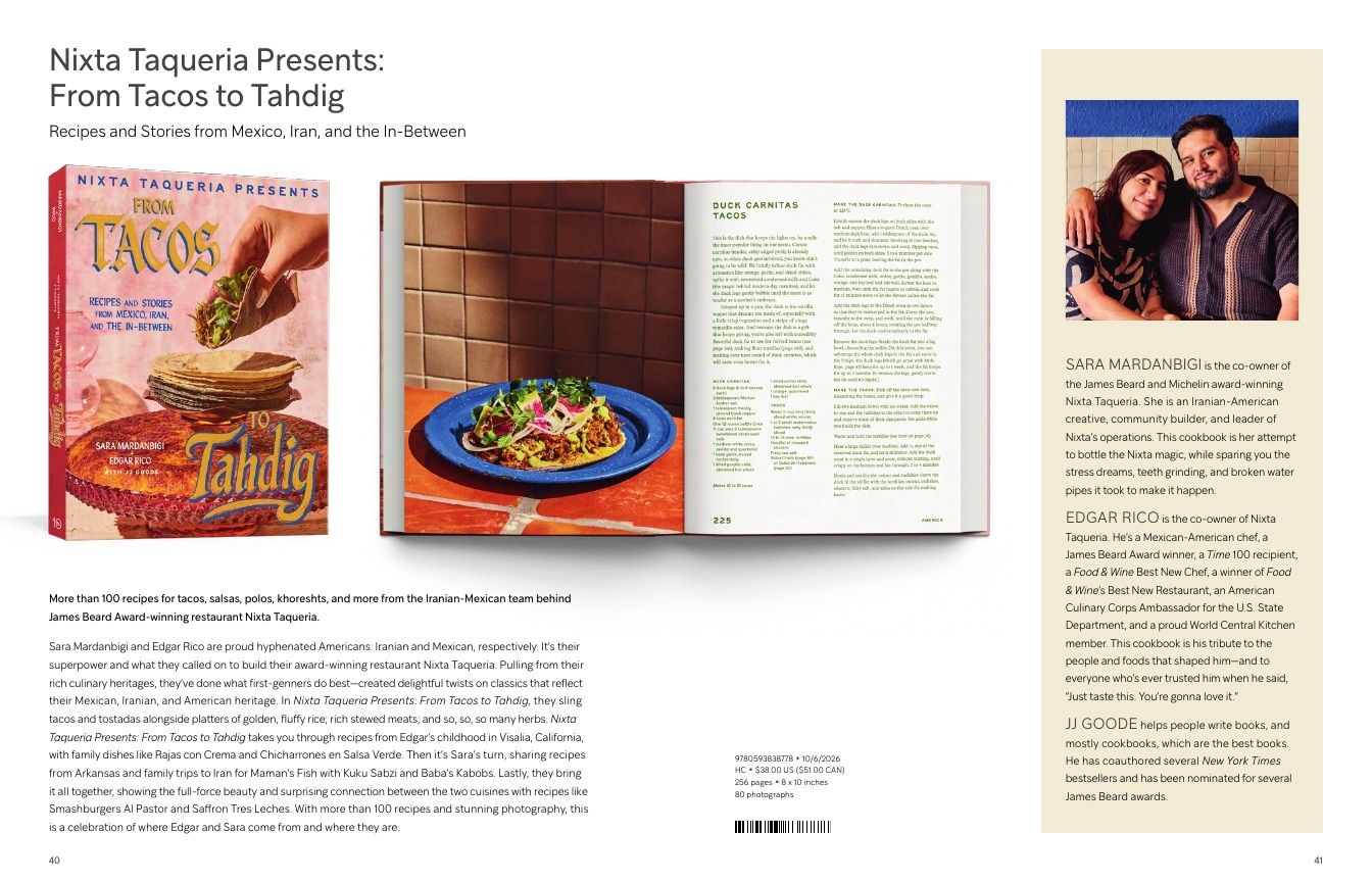 Ten Speed Press Fall Food and Drink Books Catalog Weekly Ad January 1 - December 31, 2026