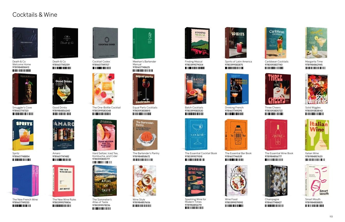 Ten Speed Press Fall Food and Drink Books Catalog Weekly Ad January 1 - December 31, 2026