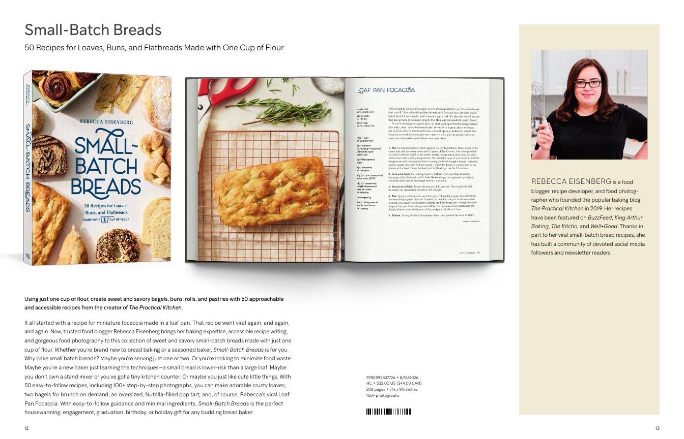 Ten Speed Press Fall Food and Drink Books Catalog Weekly Ad January 1 - December 31, 2026
