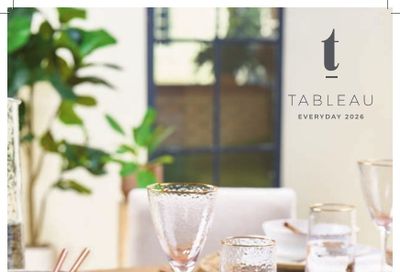 Tableau Everyday Home Catalog Weekly Ad January 1 - December 31, 2026