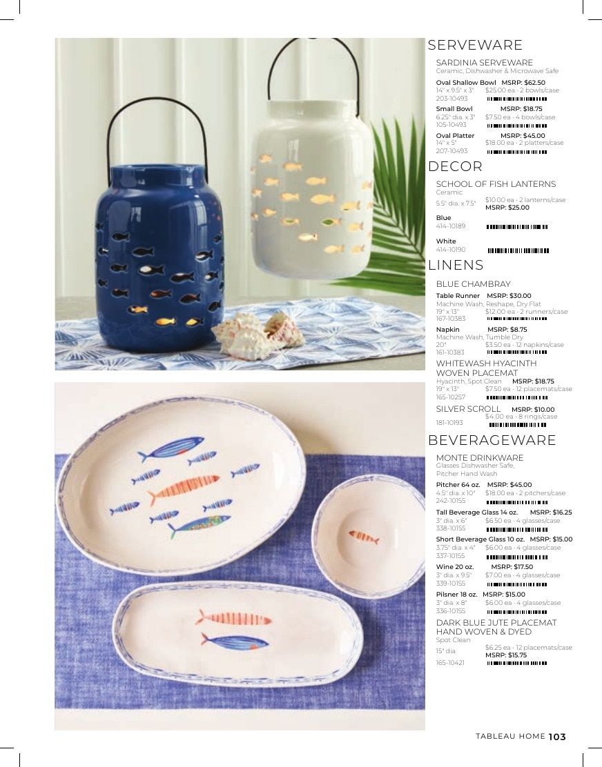 Tableau Everyday Home Catalog Weekly Ad January 1 - December 31, 2026