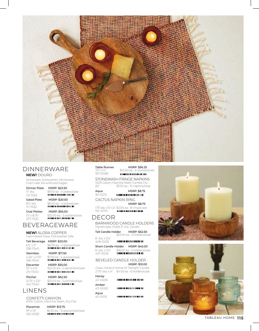 Tableau Everyday Home Catalog Weekly Ad January 1 - December 31, 2026