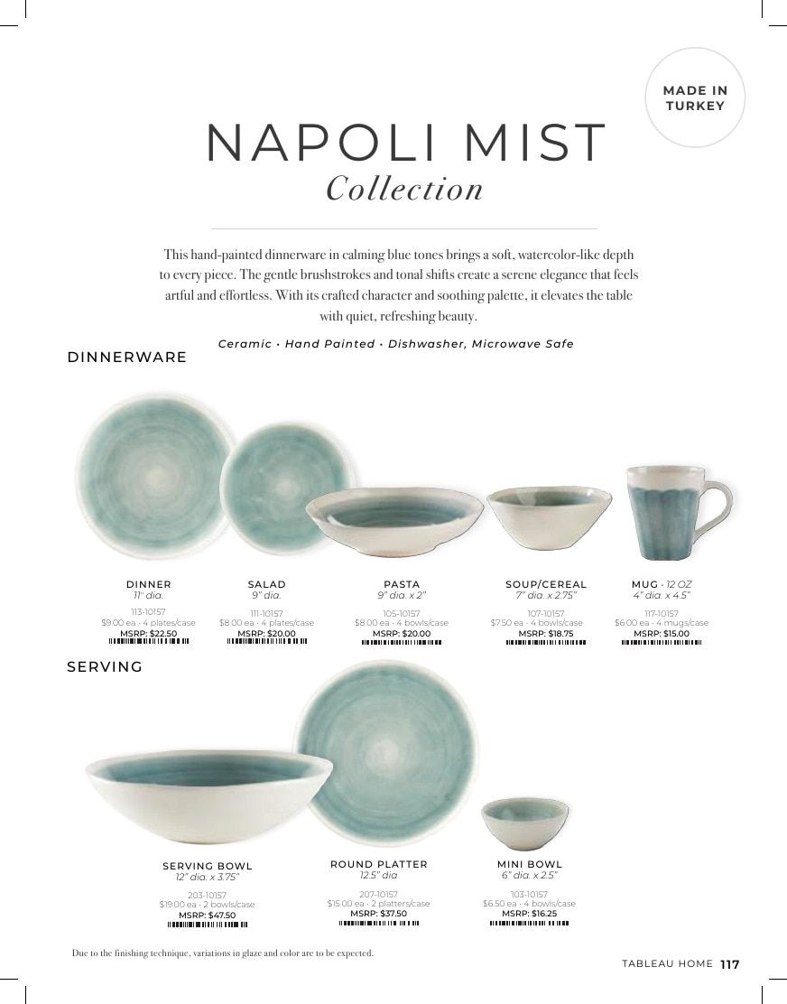 Tableau Everyday Home Catalog Weekly Ad January 1 - December 31, 2026