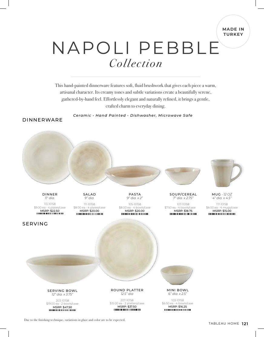 Tableau Everyday Home Catalog Weekly Ad January 1 - December 31, 2026