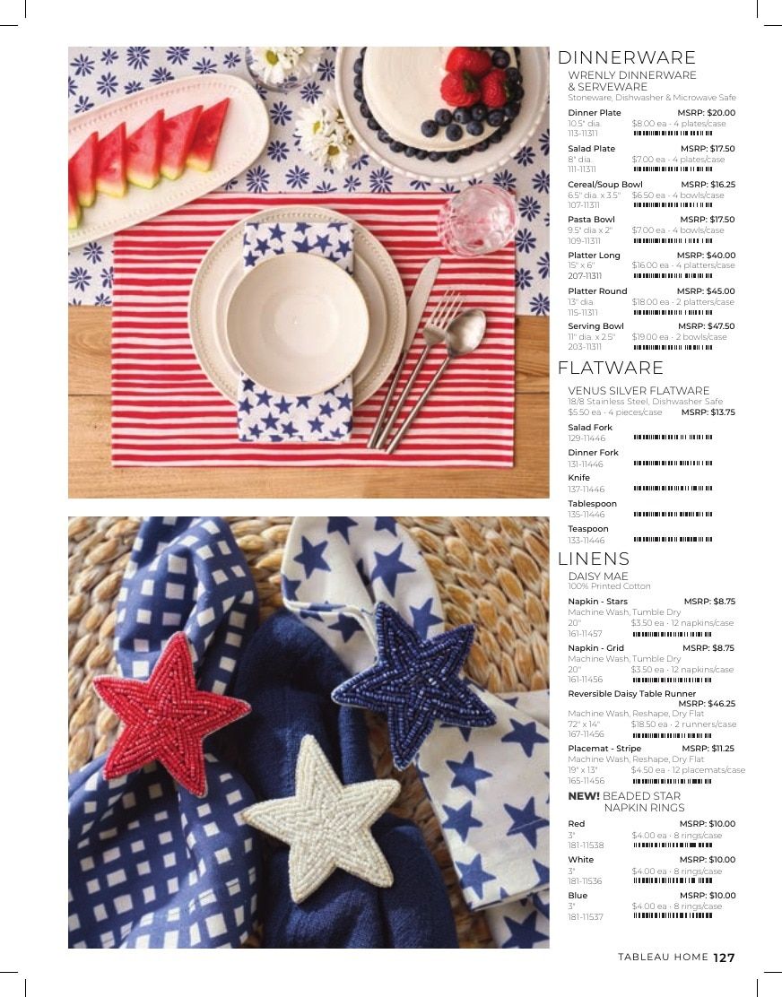 Tableau Everyday Home Catalog Weekly Ad January 1 - December 31, 2026