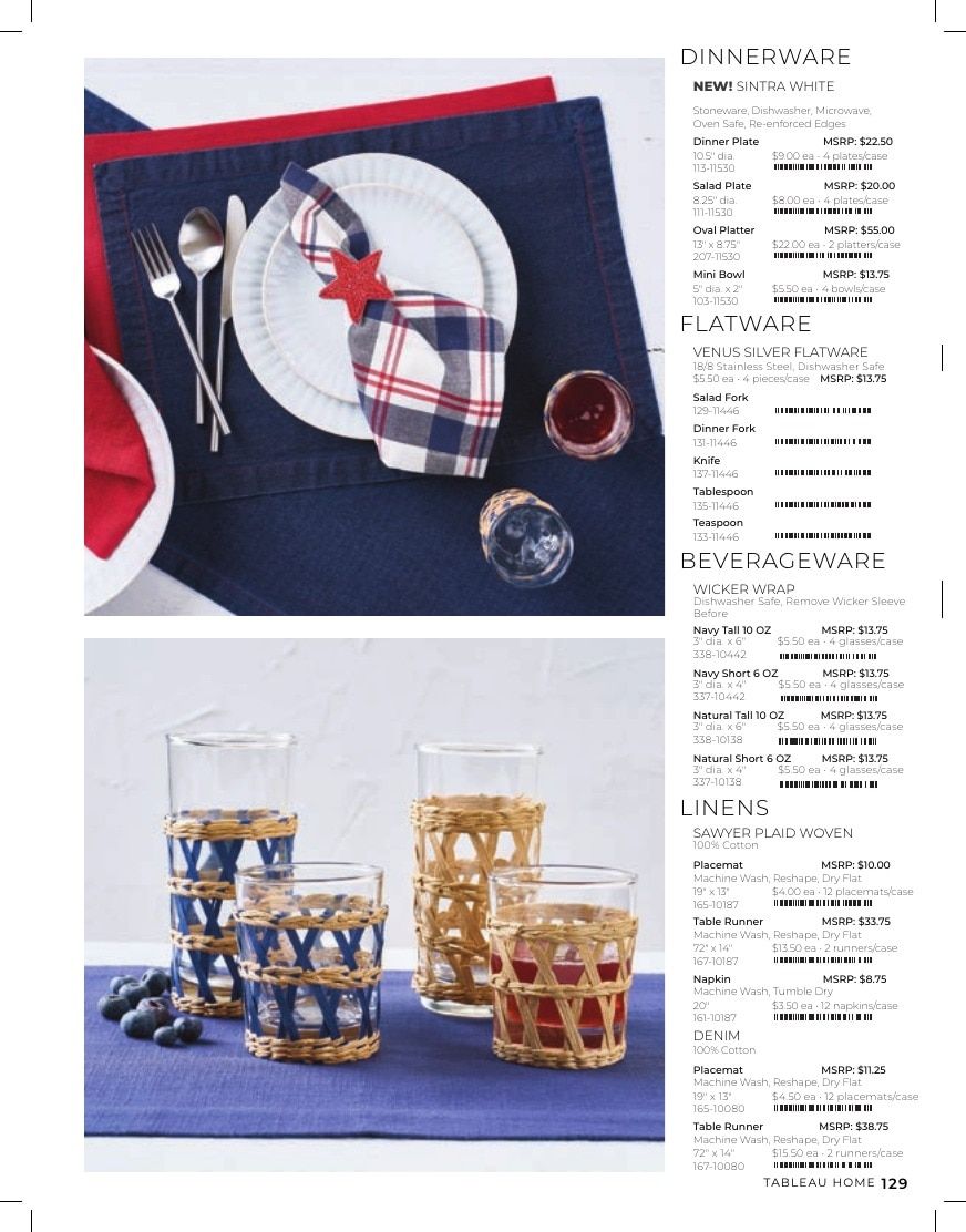 Tableau Everyday Home Catalog Weekly Ad January 1 - December 31, 2026
