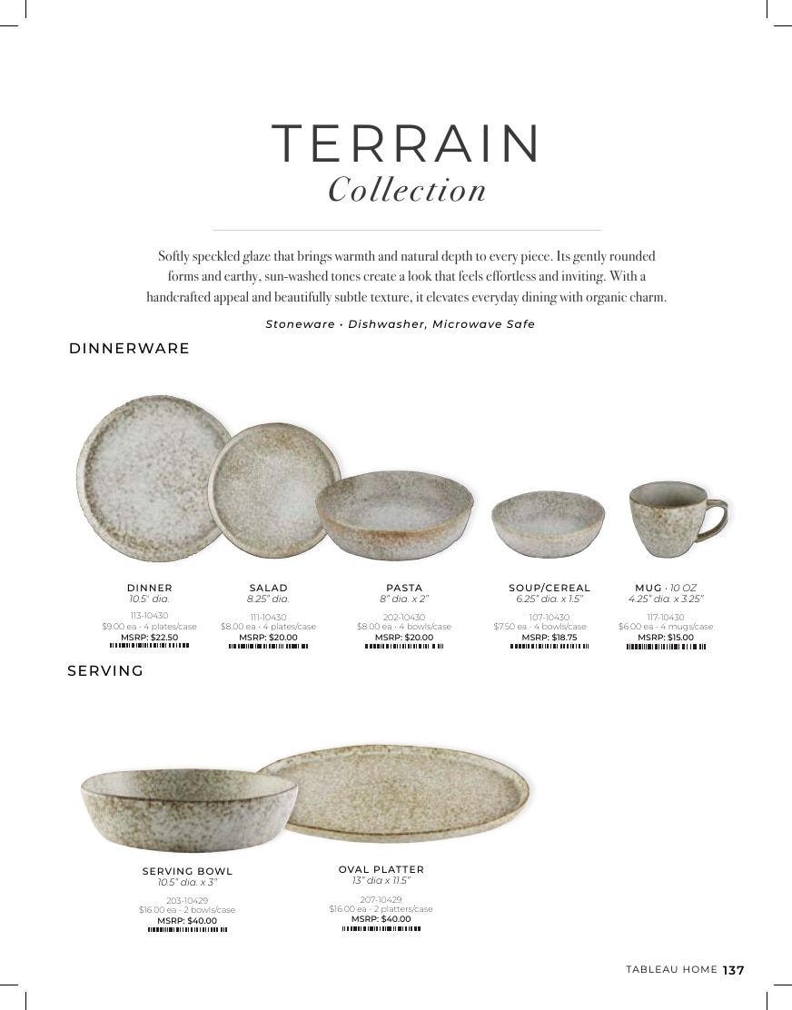 Tableau Everyday Home Catalog Weekly Ad January 1 - December 31, 2026