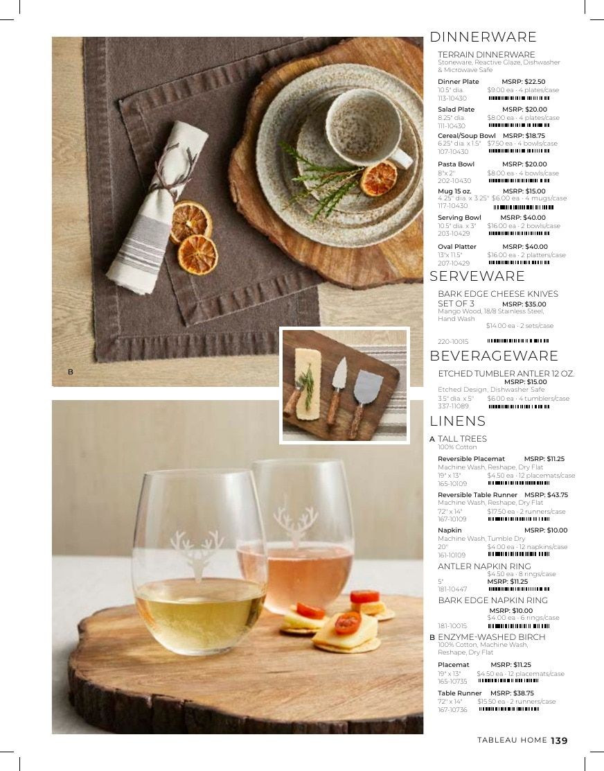 Tableau Everyday Home Catalog Weekly Ad January 1 - December 31, 2026