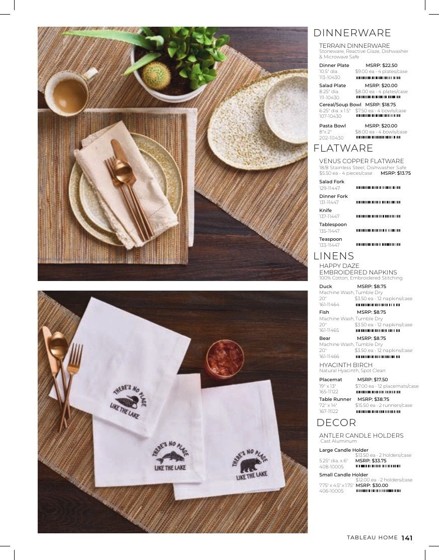 Tableau Everyday Home Catalog Weekly Ad January 1 - December 31, 2026