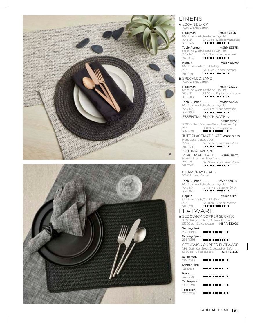 Tableau Everyday Home Catalog Weekly Ad January 1 - December 31, 2026