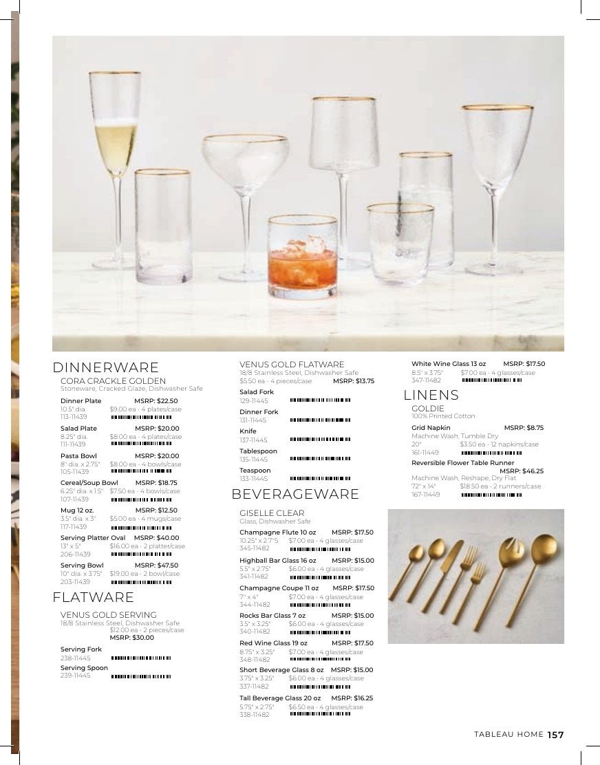 Tableau Everyday Home Catalog Weekly Ad January 1 - December 31, 2026