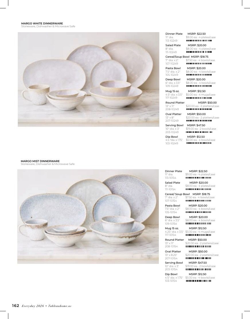 Tableau Everyday Home Catalog Weekly Ad January 1 - December 31, 2026