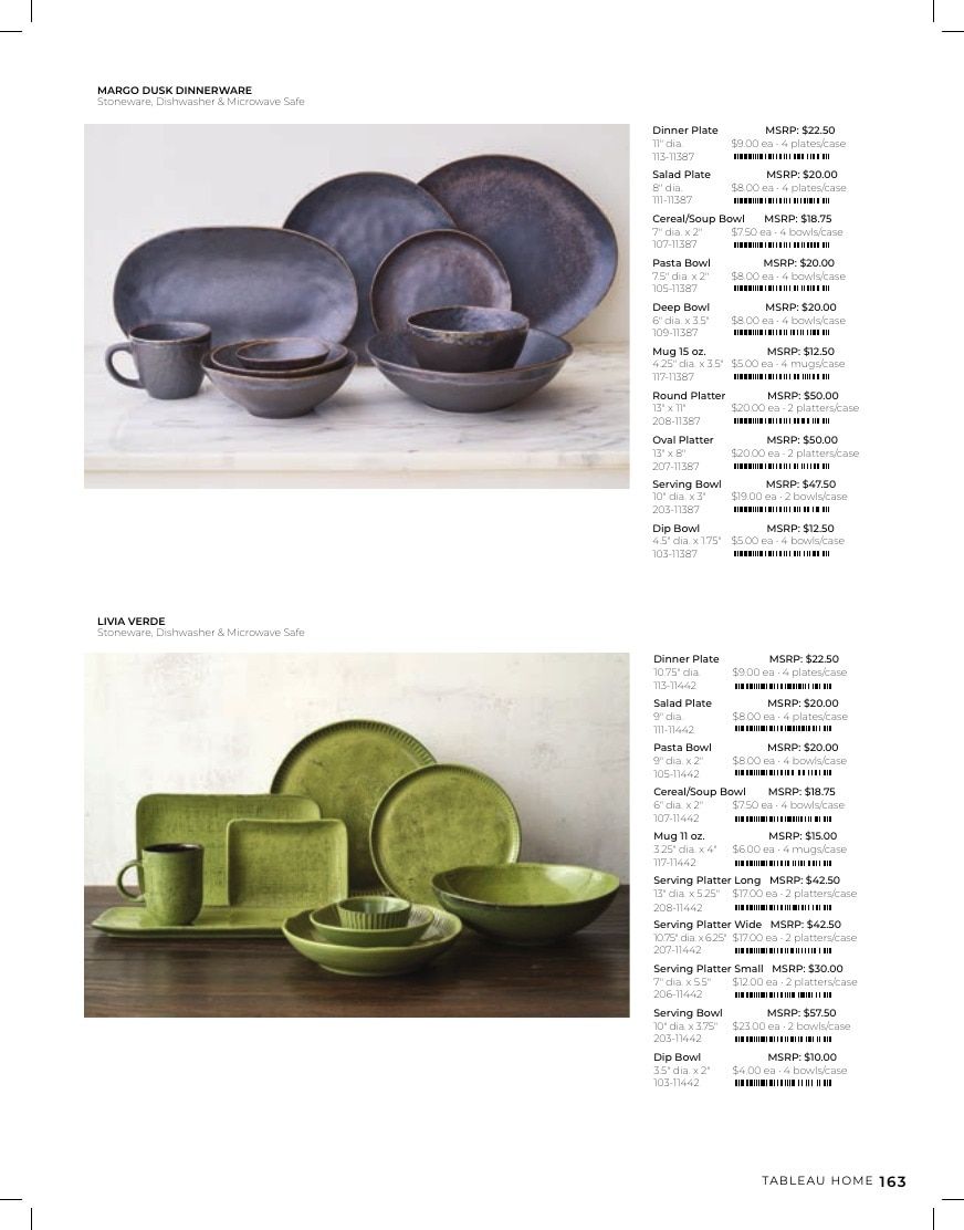 Tableau Everyday Home Catalog Weekly Ad January 1 - December 31, 2026