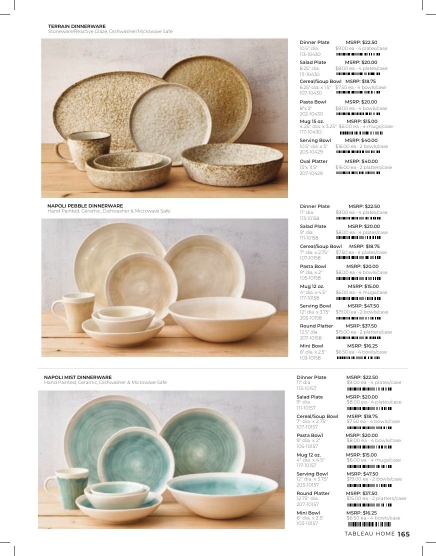 Tableau Everyday Home Catalog Weekly Ad January 1 - December 31, 2026