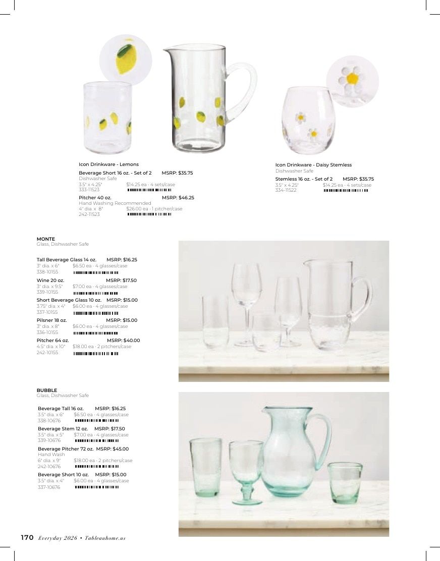 Tableau Everyday Home Catalog Weekly Ad January 1 - December 31, 2026