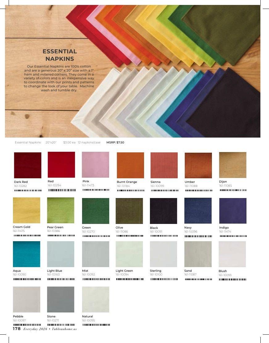 Tableau Everyday Home Catalog Weekly Ad January 1 - December 31, 2026